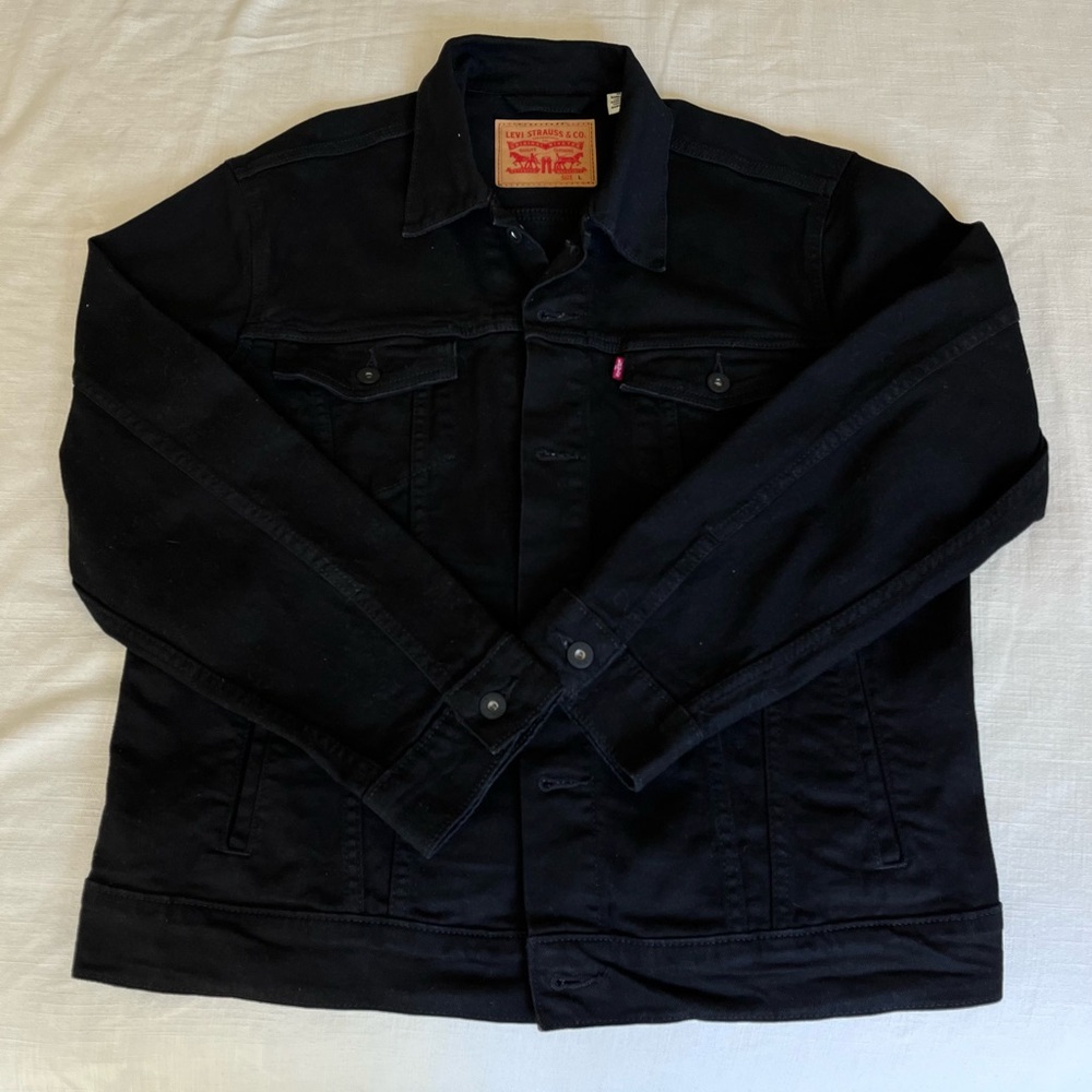 Men’s Levi’s Black Denim Jacket